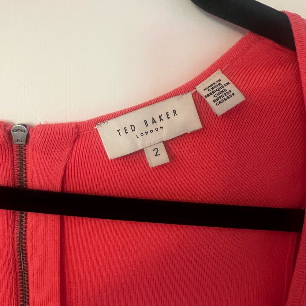 Ted Baker Vibrant Coral Dress